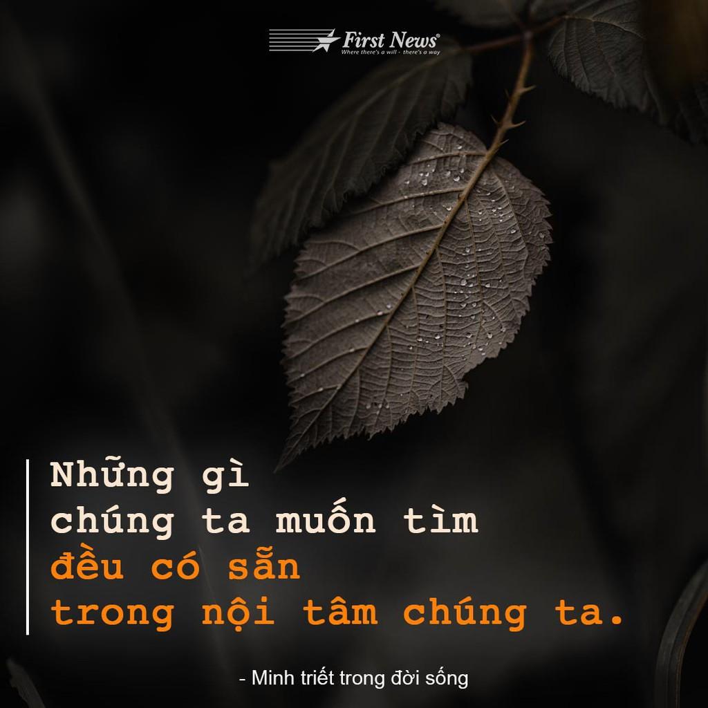 Sách Minh Triết Trong Đời Sống - Nguyên Phong - First News