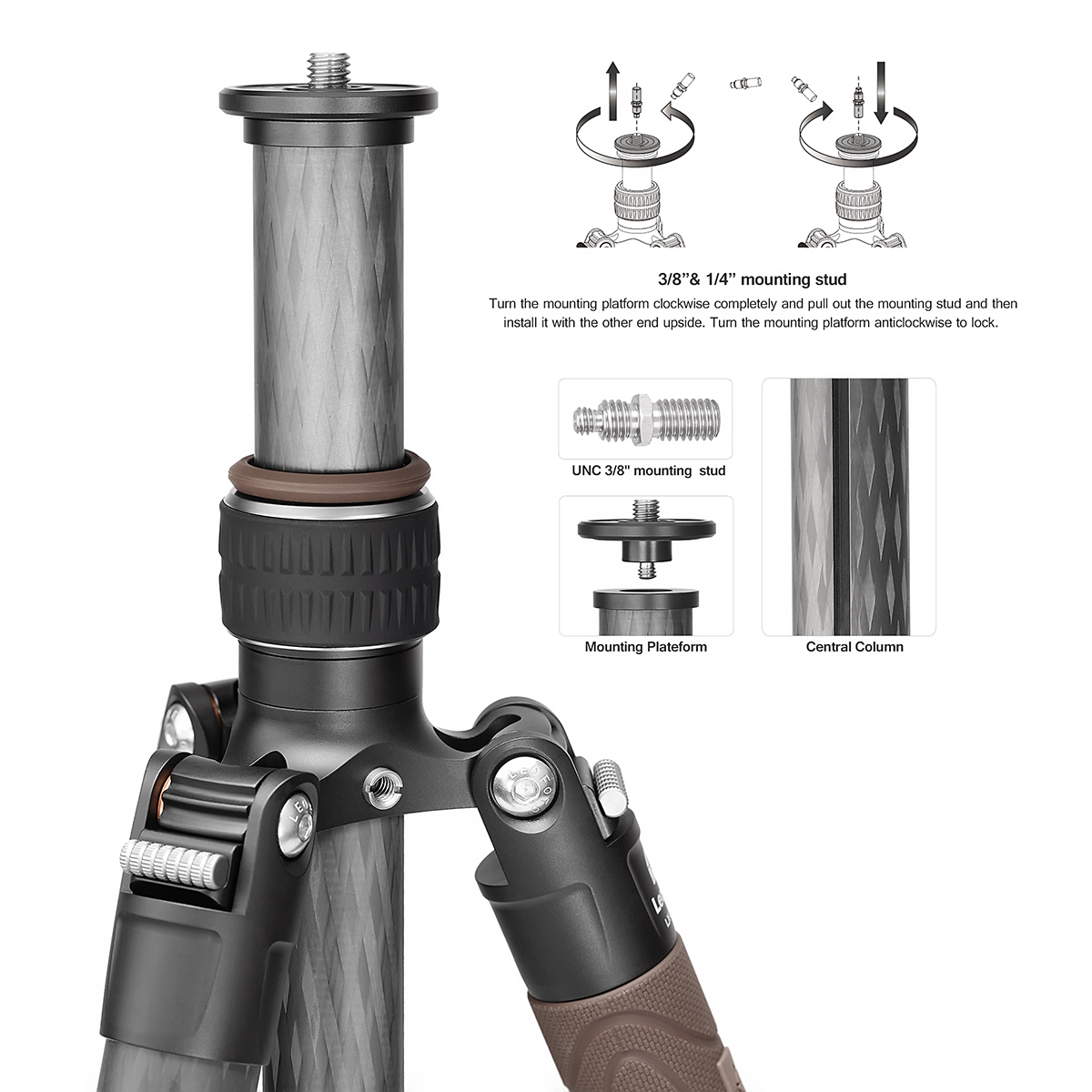 Chân máy Leofoto Urban - LX-284CT+XB-38R - Hàng chính hãng