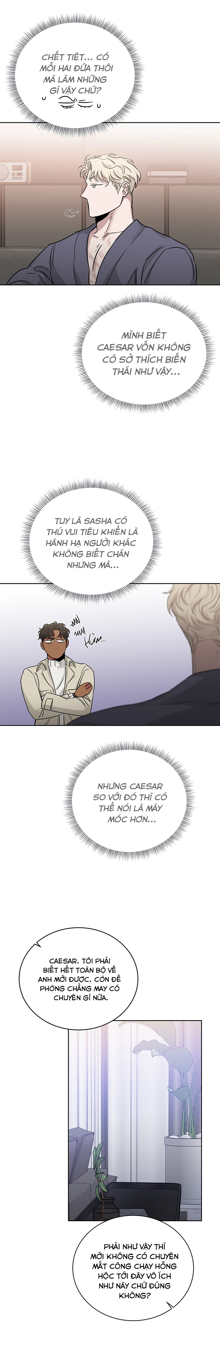 đoá hồng và ly champagne chapter 0.12 16