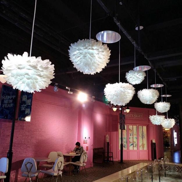 Đèn thả lông DT