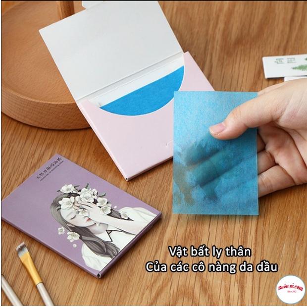 Giấy Thấm Dầu Hàng Nội Địa Trung thấm hút dầu da mặt -Buôn rẻ 00725