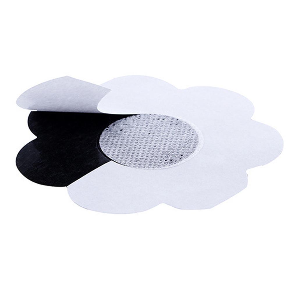 Pack of 40 Pairs Women’s Petal Self Adhesive Pasties Nipple Disposable Cover Bra Stickers Fashion Accessories