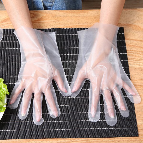 Găng tay nilon dùng một lần, chất liệu mềm, dai, cho cảm giác thật tay khi sử dụng - nội địa Nhật Bản