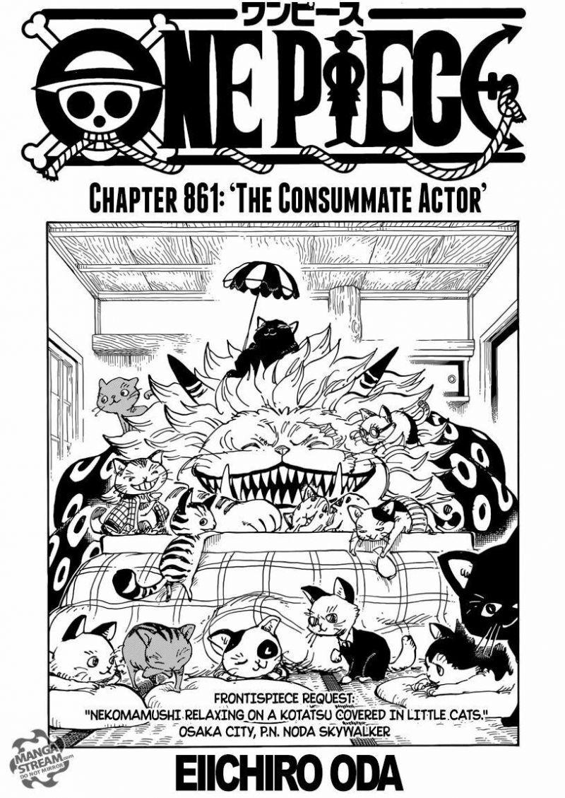 đảo hải tặc - one piece chapter 861 1
