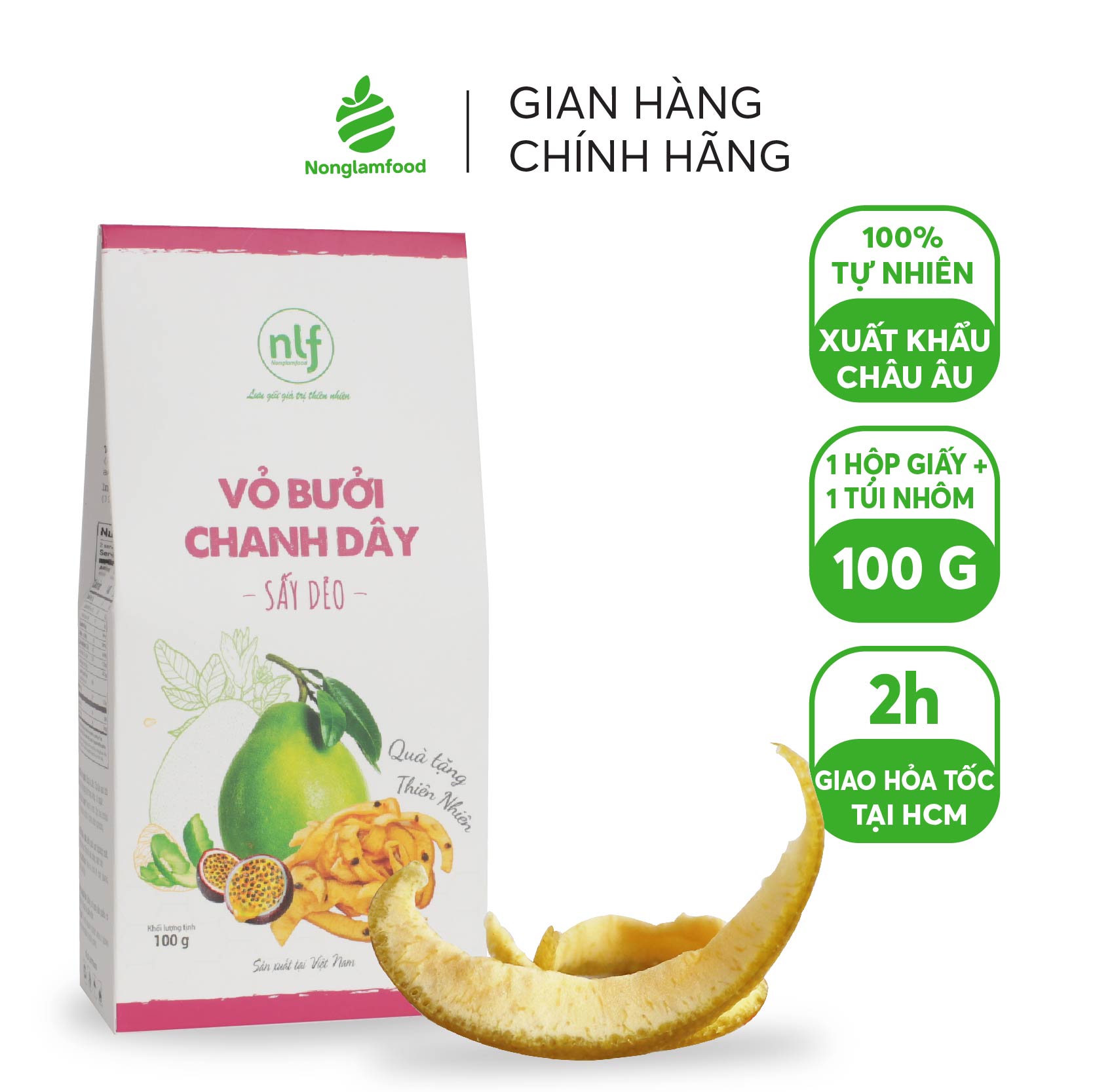 Combo Giàu chất xơ - 5 Hộp trái cây sấy Nonglamfood | Siêu Khoáng Chất | Tăng sức đề kháng | Chuẩn xuất khẩu châu Âu