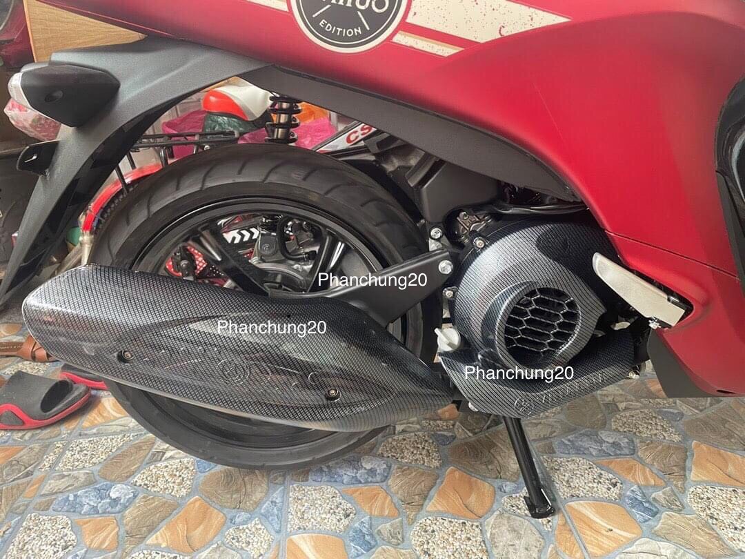 COMBO BỘ ỐP PHỤ KIỆN TRANG TRÍ DÙNG CHO XE JANUS 2016 - 2021 VÀ 2022 - 2023 CACBON