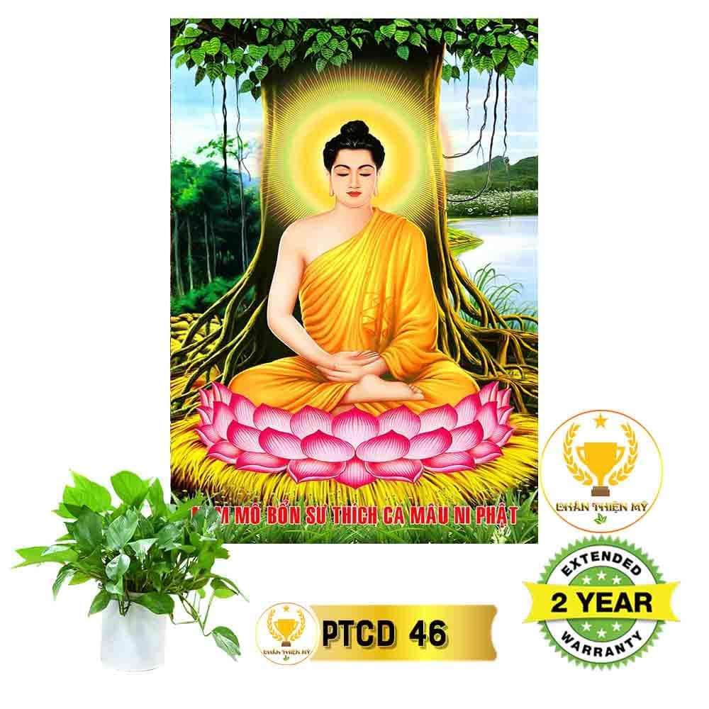 Tranh điện Phật Thích Ca_PTC6