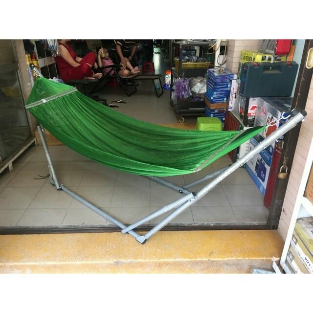 Võng xếp sơn khung tĩnh điện phi 32 sai đại