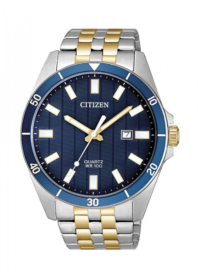 Đồng Hồ Citizen BI5054-53L Nam Dây Kim Loại 42mm ( pin )