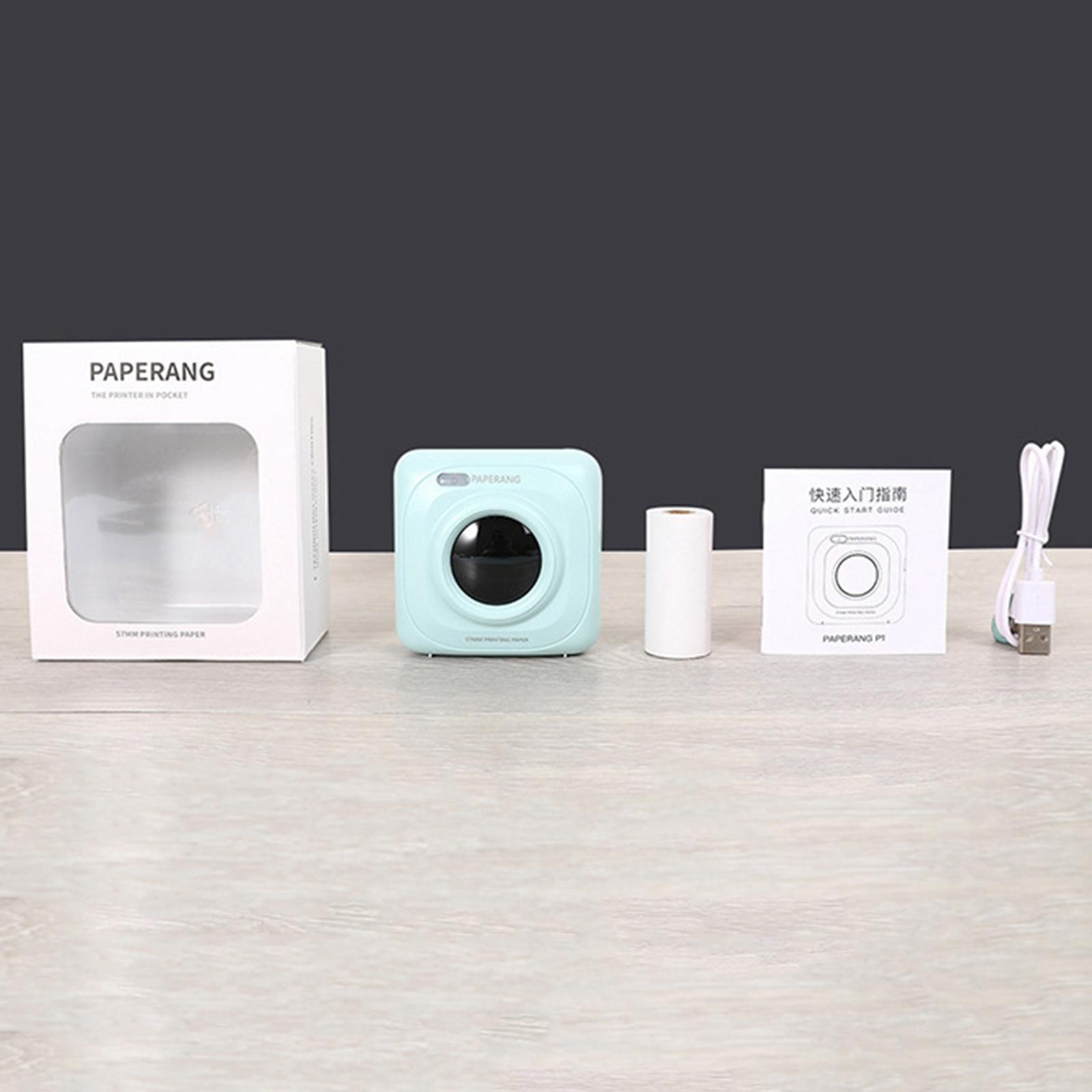 Wireless Photo Label with 4 Roll Thermal Paper