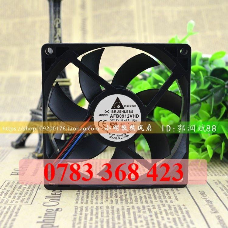 Quạt Tản Nhiệt Mới Delta AFB0912VHD 9CM 9020 12V 0.42A . Hàng tốt, xuất vat