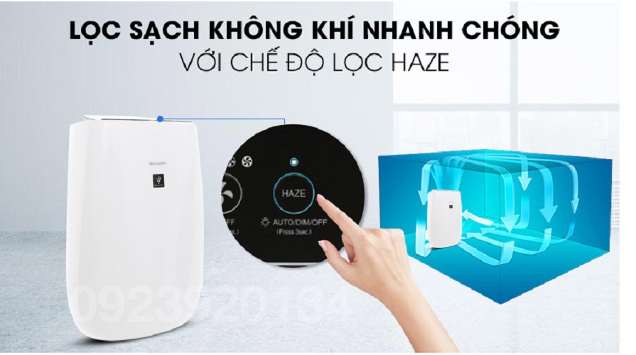 Máy lọc không khí chĩnh hãng Sharp FP-J40E-W