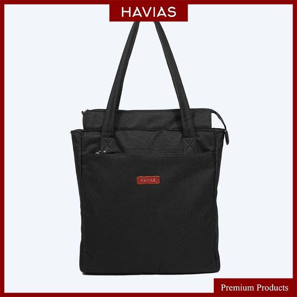 Tote HAVIAS túi vải Oxford Tote cao cấp, có chống sốc laptop