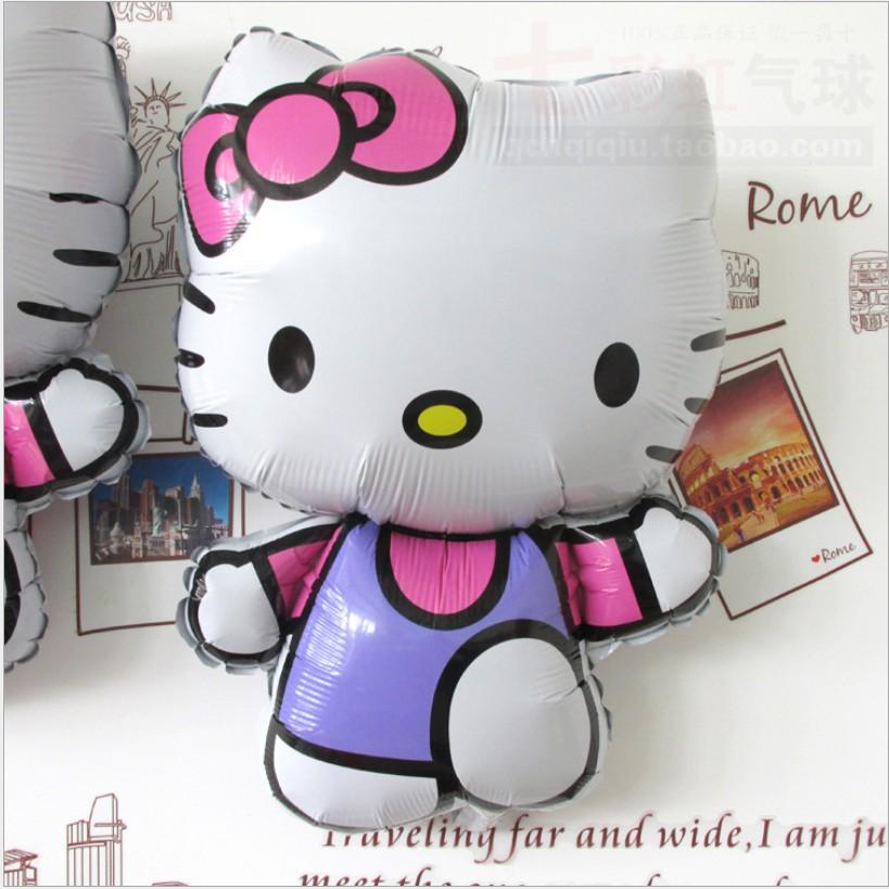 SET TRANG TRÍ SINH NHẬT BÉ GÁI - BÓNG BAY SINH NHẬT GIÁ RẺ - BÓNG MÈO KITTY -PHỤ KIỆN SINH NHẬT GIÁ RẺ, GIÁ SỈ