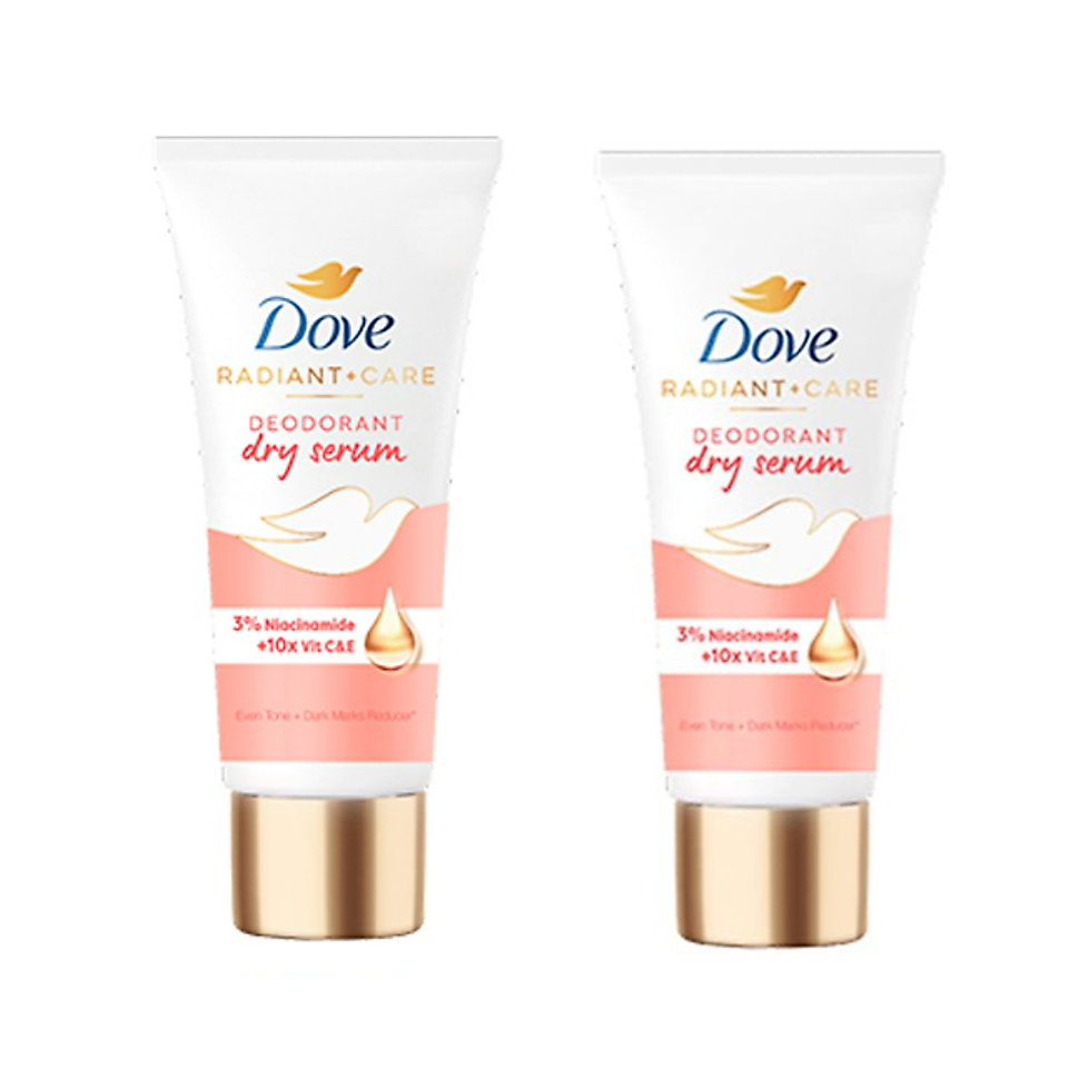 Combo 2 Kem ngăn mùi tinh chất serum vùng cánh cao cấp Dove dành cho nữ với 3% Niacinamide mờ thâm thu nhỏ lỗ chân lông 40ml