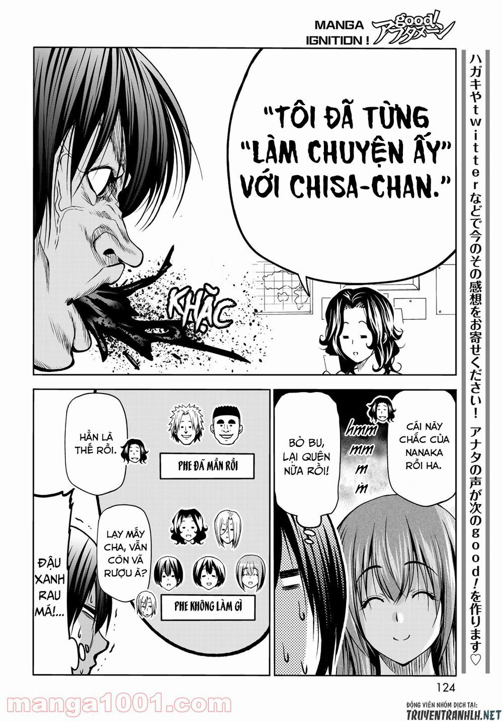 cô gái thích lặn - grand blue chapter 70 35