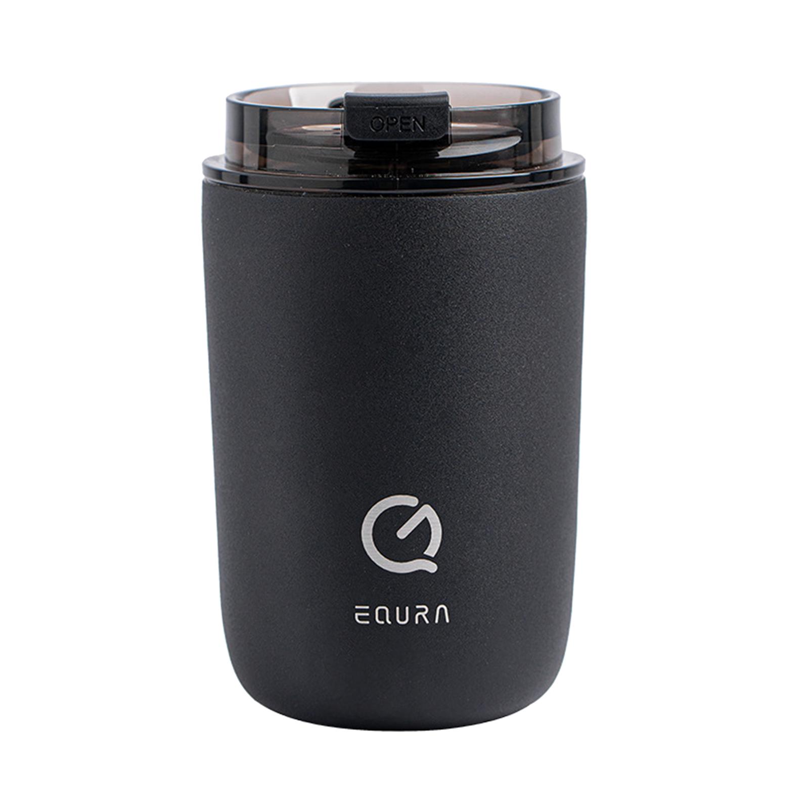 280ml Travel Tumbler Insulated 304 Stainless Steel Coffee Cup with Lid & Straws Hot & Cold Coffee Cup for Backpacking, Camping, Office or Car