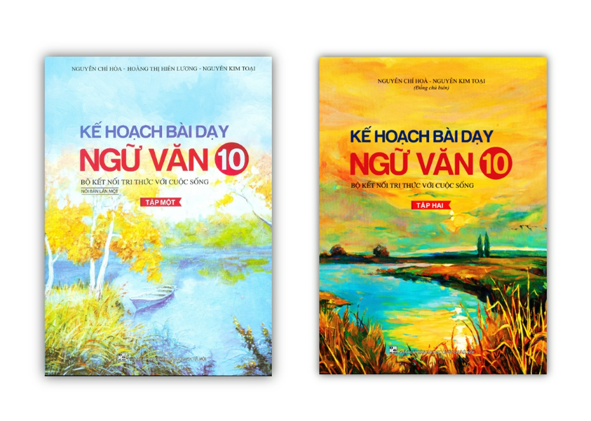 Sách - Combo Kế Hoạch Bài Dạy Ngữ Văn 10 - Tập 1 + 2