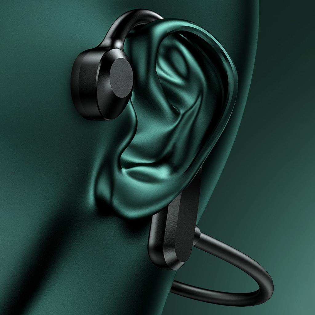 2x Bluetooth 5.0 Bone Conduction Headphone Voice Control Sweatproof