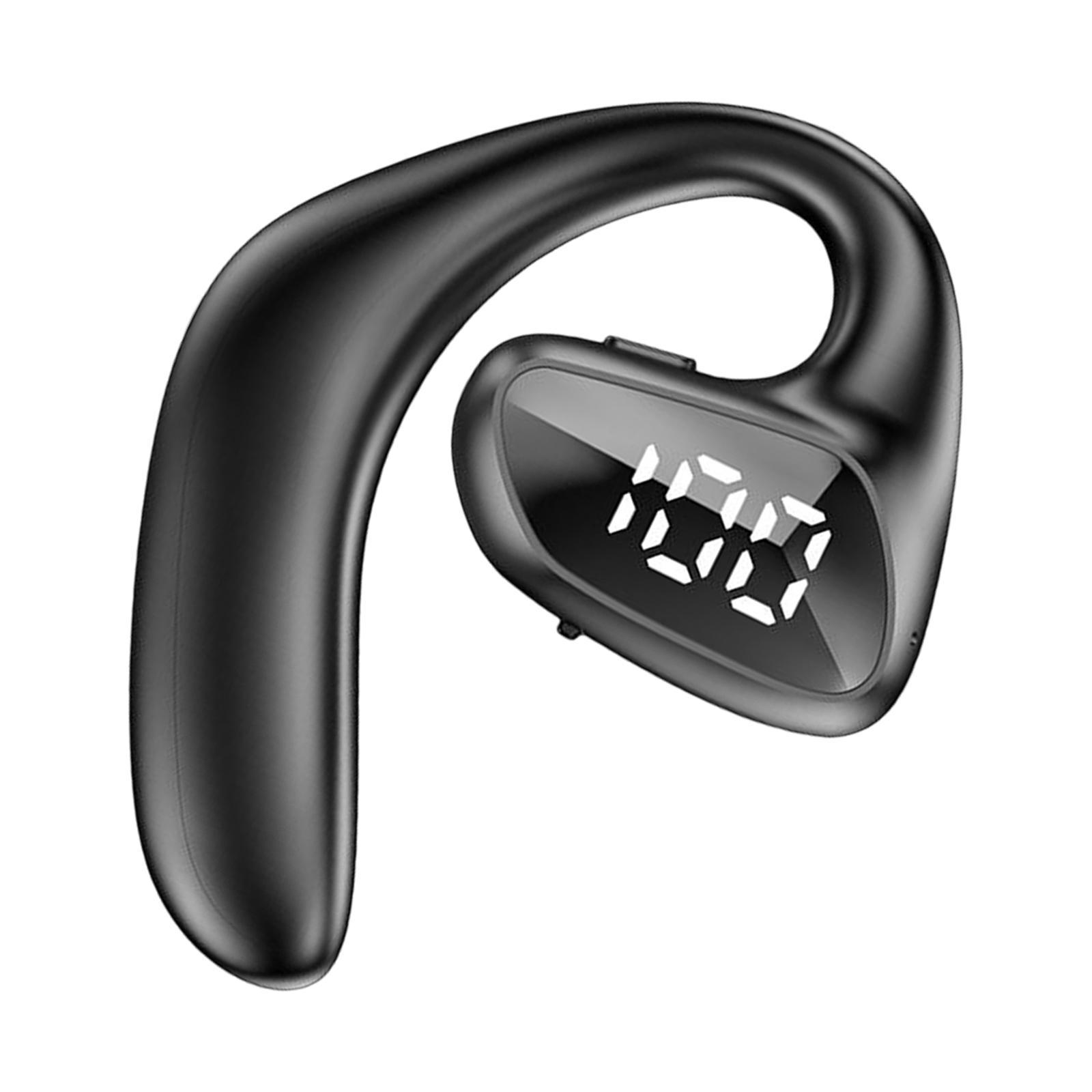 Headset Earhook Noise Cancelling Long Standby Time Single Ear for Driving