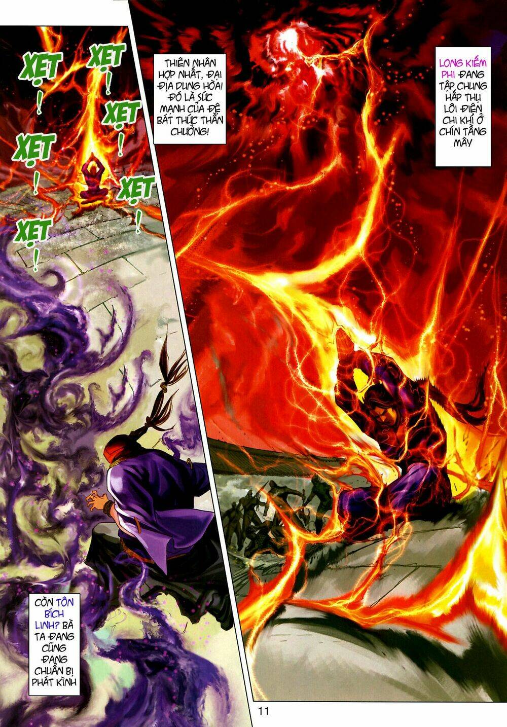 thần chưởng long kiếm phi chapter 14 11