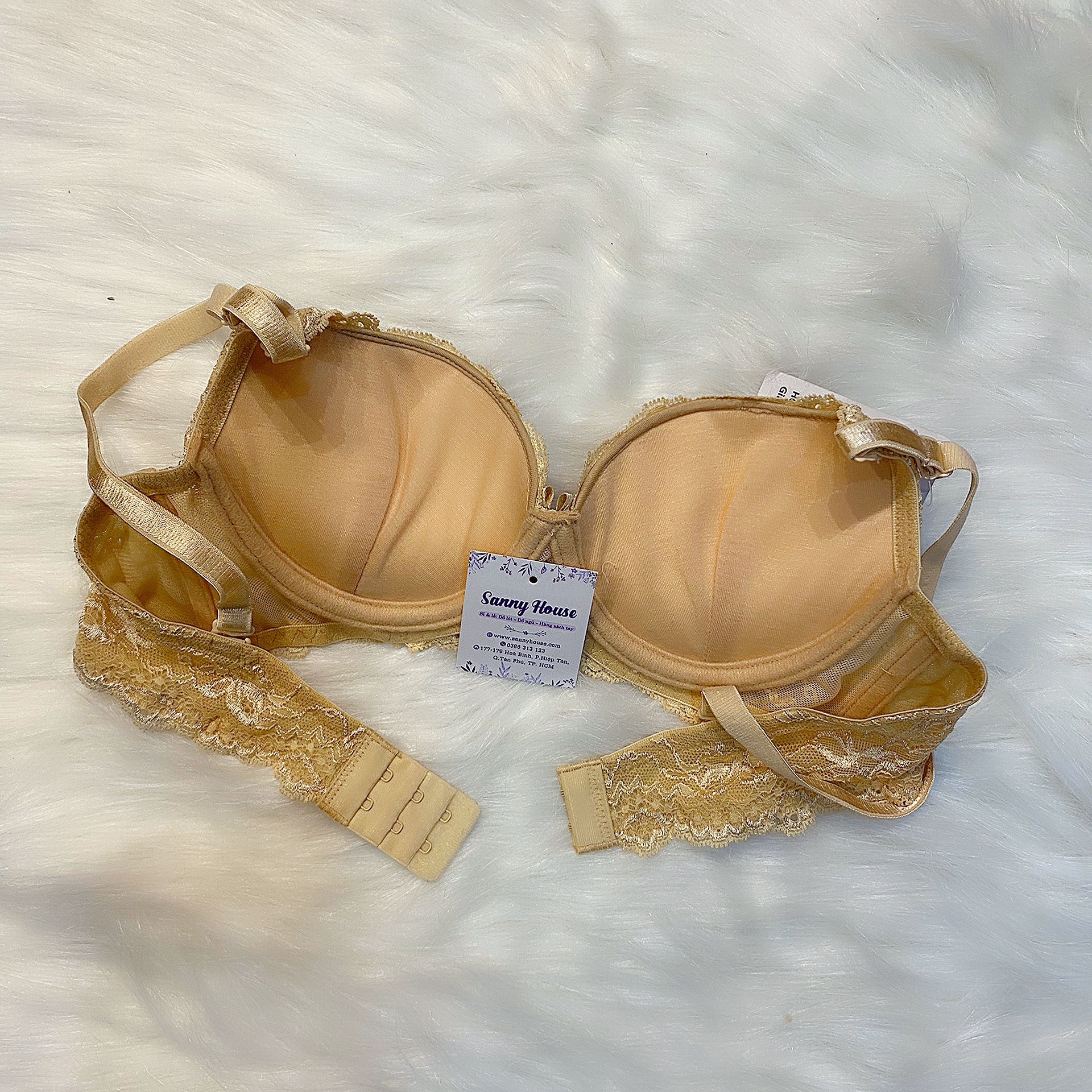 Áo ngực nữ ren mút dày 3cm mặc áo dài siêu xinh mã HG293323