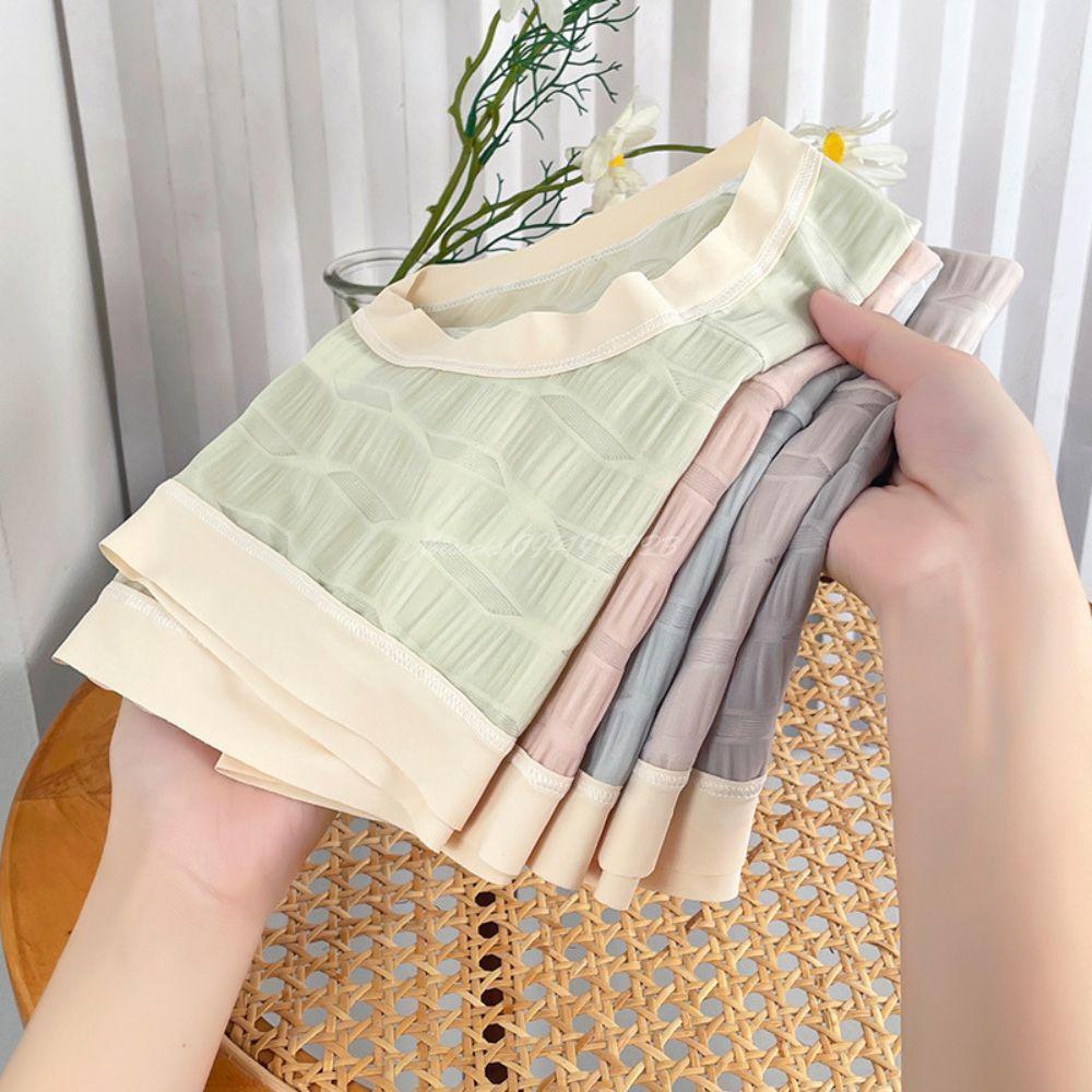 Quần lót nữ ĐÚC SU NHÚN VIỀN LỚN CaoCấp MềmMịn,thoáng Mát Women - Tím nhạt