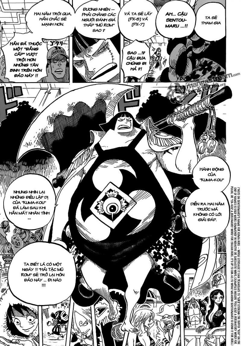 đảo hải tặc - one piece chapter 599 14
