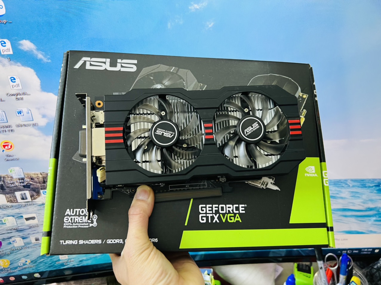 VGA (Cạc màn hình) ASUS GeForce GTX 750Ti 2GB/D5 (HÀNG CHÍNH HÃNG)