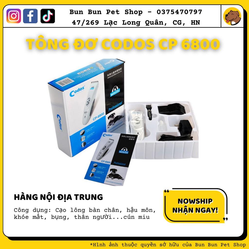 Tông đơ cắt tỉa lông cho chó mèo Codos CP6800 và CP7800