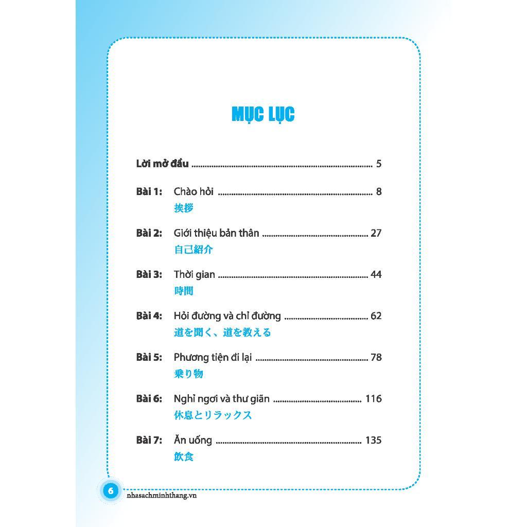 Sách - 10 Phút Tự Học Tiếng Nhật Mỗi Ngày - Minh Thắng