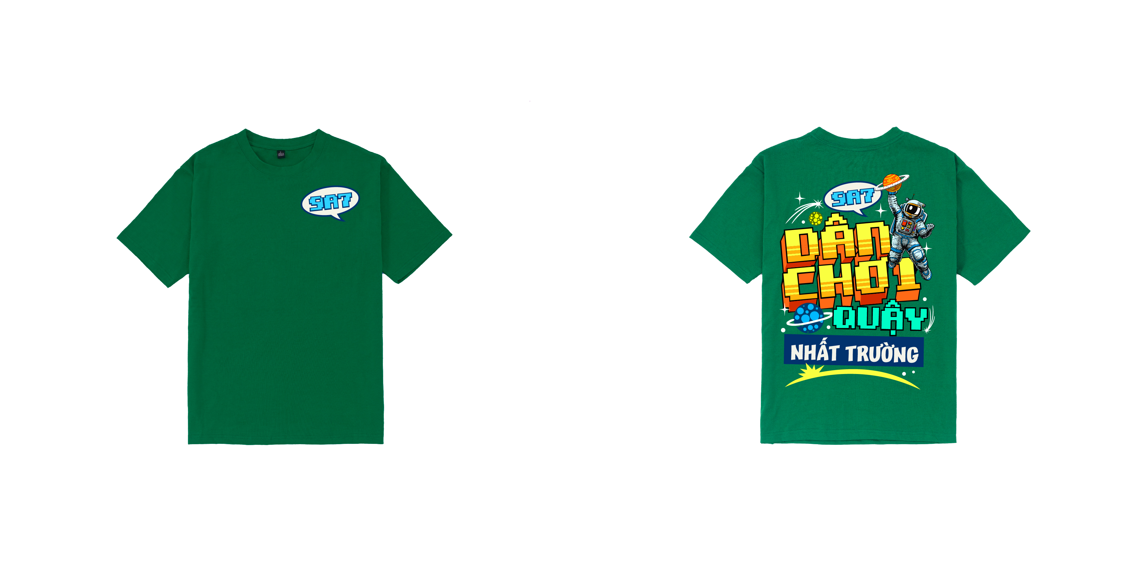 Áo Đồng Phục Lớp Cấp 2 Mẫu C2-07 Local Brand NOMYC Chất Liệu Áo Cotton Thoáng Mát Thiết Kế Năng Động Trẻ Trung