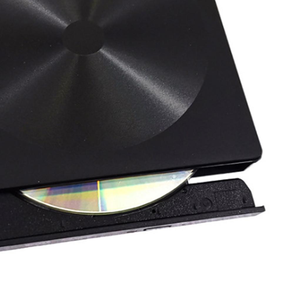 USB 3.0 External Portable Combo Player DVD CD Burner ReWriter Drive Black