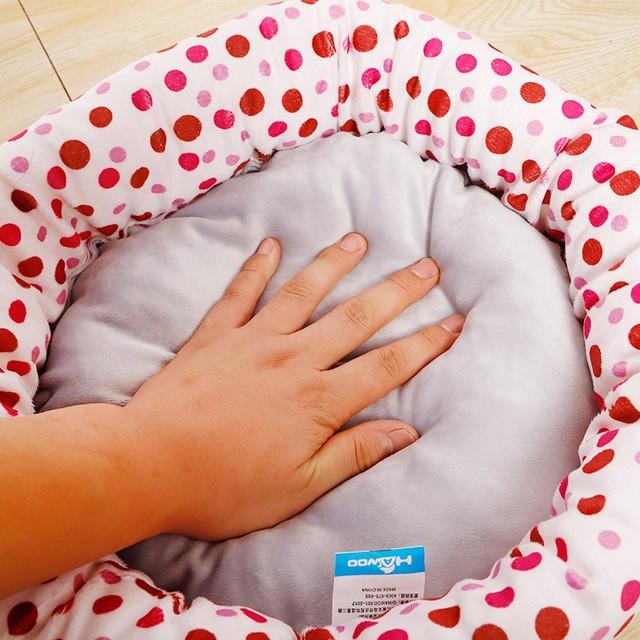 Đệm tròn siêu ấm cho thú cưng, phù hợp cho chó mèo dưới 5kg