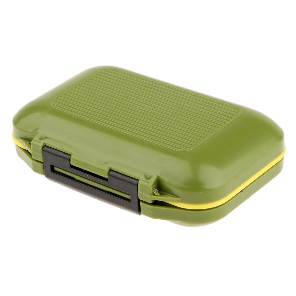 Premium Waterproof Plastic Fishing Lures Baits Hooks Tackle Storage Organizer Box - A Type / Small