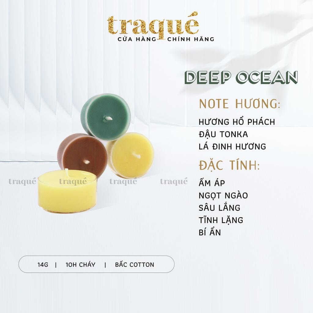 Nến thơm tinh dầu Aurae - dòng Signature - SX tại VN - DEEP OCEAN