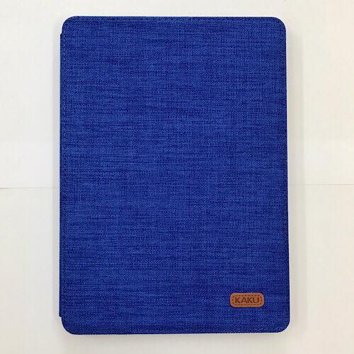 Bao da cho iPad Air 1 / Air 2 hiệu KAKU Kemi Canvas Pc Tpu - Hàng nhập khẩu