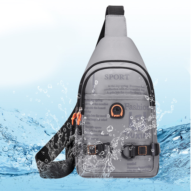 Túi Đeo Chéo Ngực Siêu Nhẹ Phong Cách Hàn Quốc Thời Trang Cho Nam Nữ Size 30cm -141