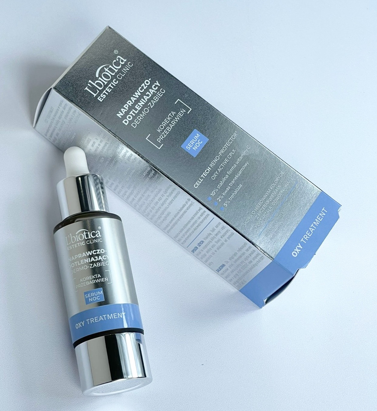 Sản phẩm serum dưỡng da ban đêm L'biotica Estetic Clinic Oxy
