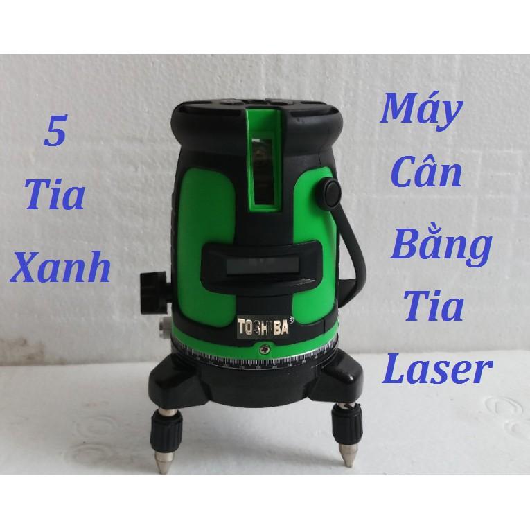 MÁY CÂN BẰNG LASER 5 TIA XANH TOSHIBA - TẶNG CHÂN 1,2M