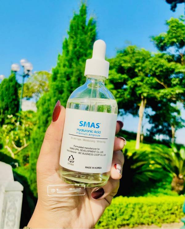 Serum Smas HA Plus Hỗ Trợ Dưỡng Ẩm Sáng Da 100ml