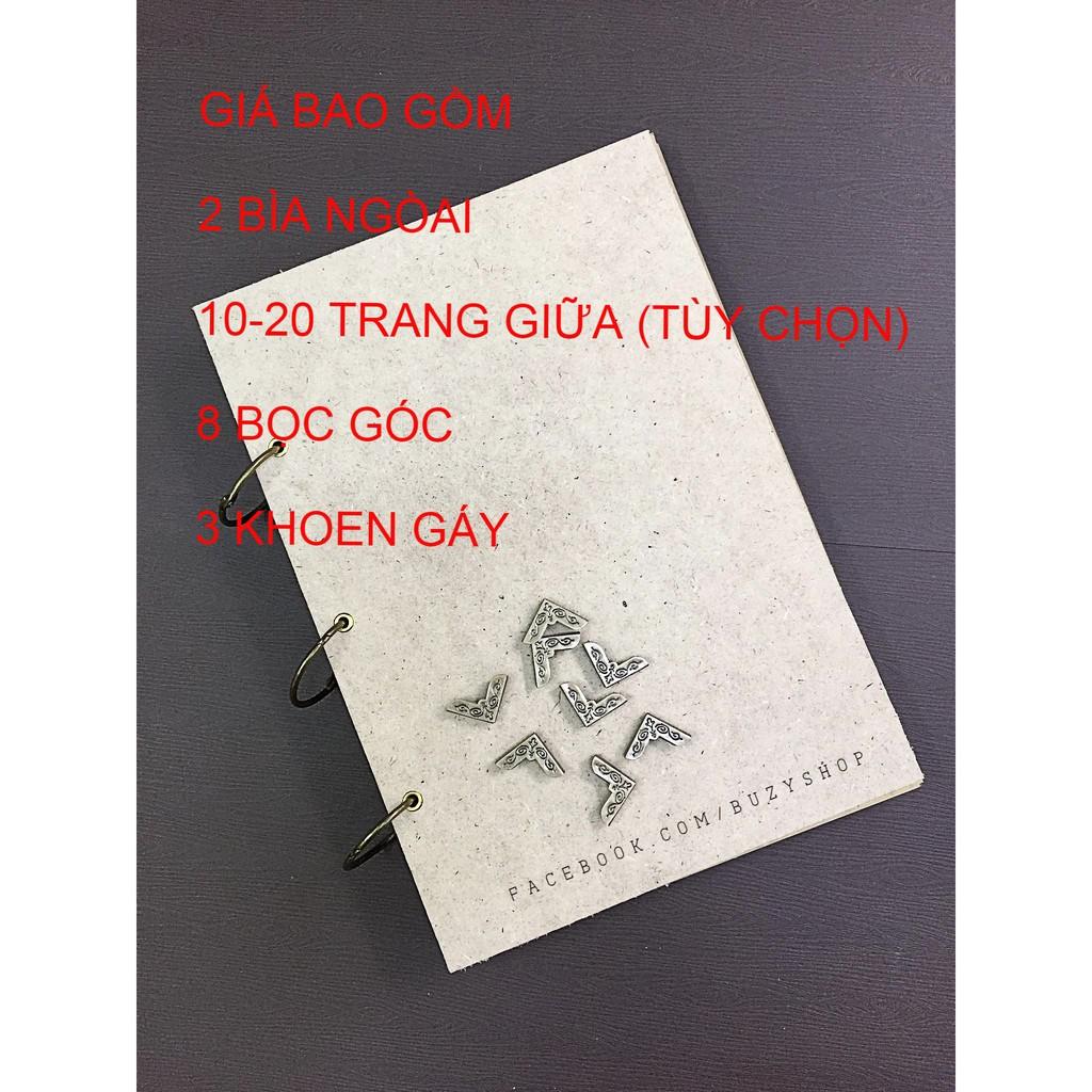 SCRAPBOOK HANDMADE khổ A4 và A5