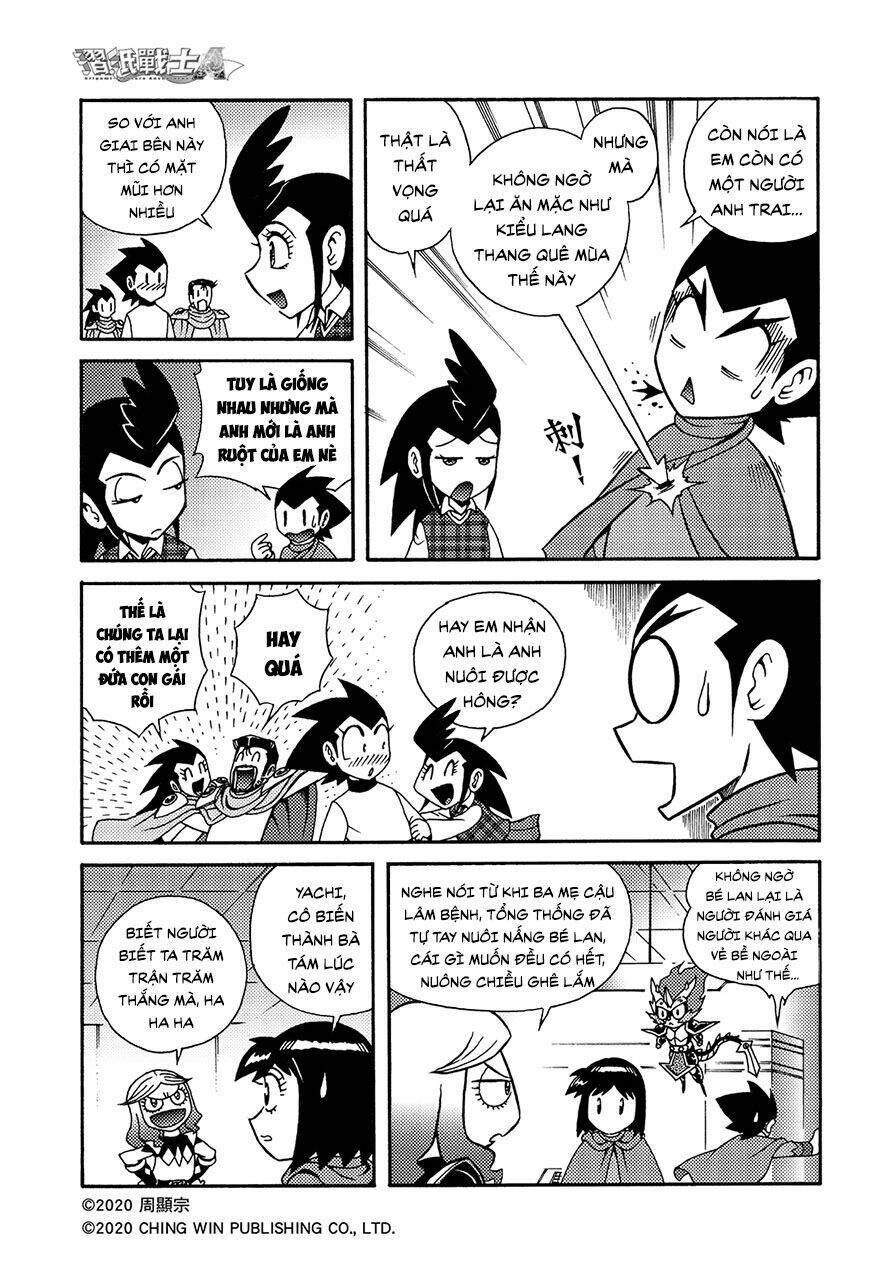 Hiệp Sĩ Giấy A chapter 19.1 5