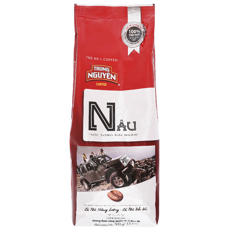 Combo 2Bịch Cà phê Trung Nguyên Nâu-Bịch 500gam