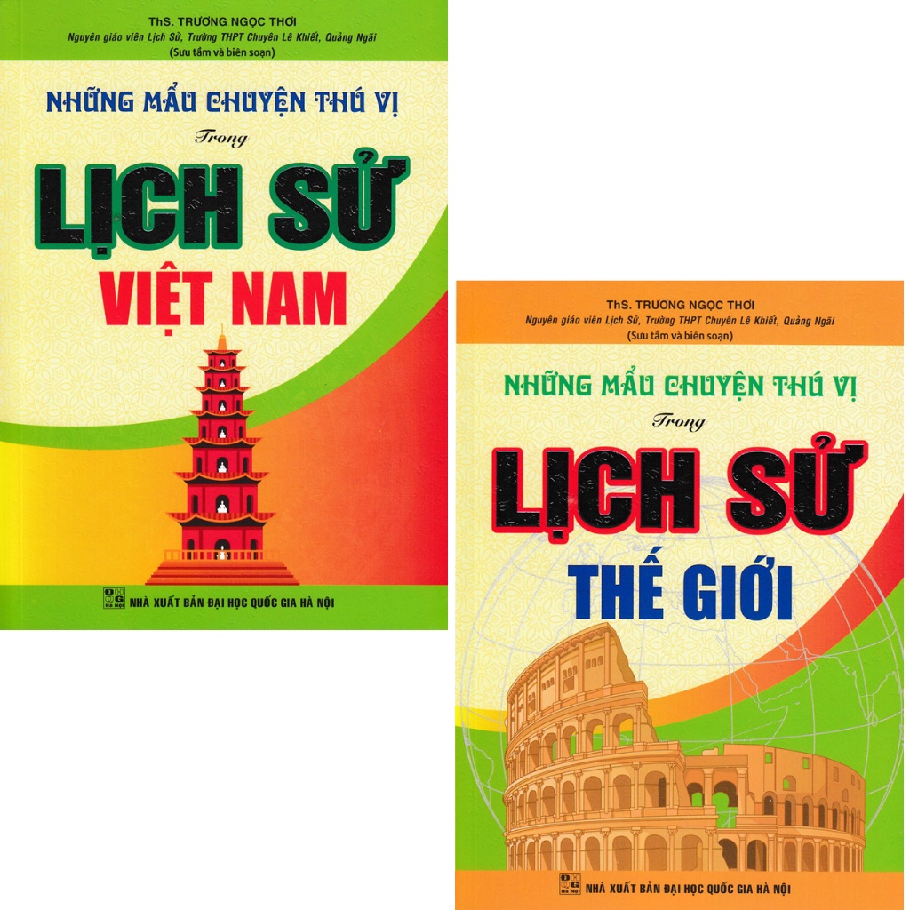 Sách - Combo Những Mẩu Chuyện Thú Vị Trong Lịch Sử Việt Nam Và  Thế Giới