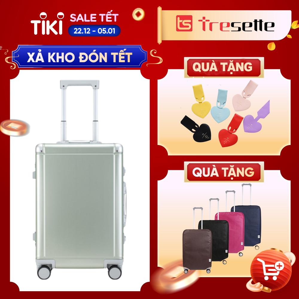 [SIZE 20 INCH] Vali khóa sập nhập khẩu Hàn Quốc 8007