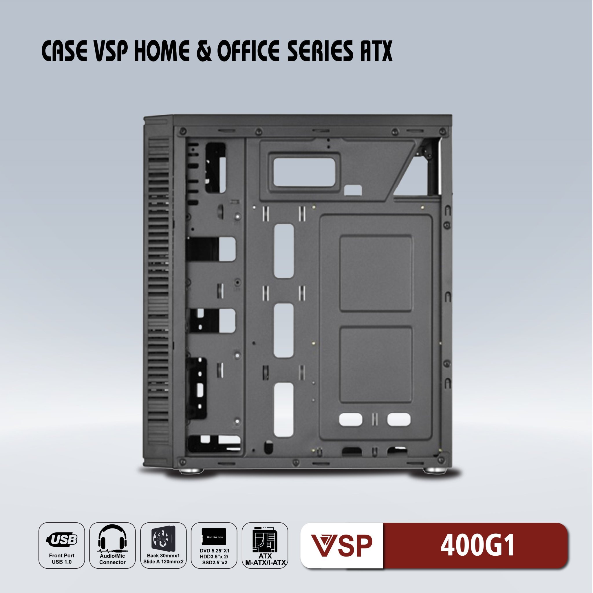Case VSP 400G1 Model - Hàng chính hãng