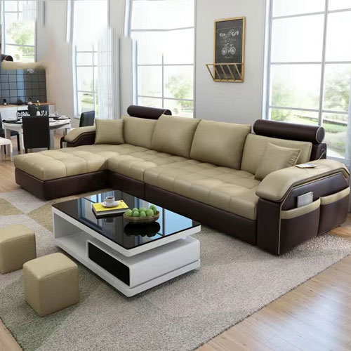 Sofa Góc Phối Màu Đẹp Cuốn Hút DP-SG43