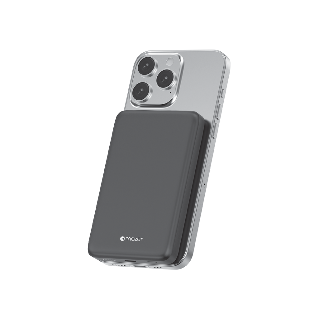 Pin dự phòng không dây từ tính siêu mỏng MagAir21 10.000mAh đạt chuẩn Qi2 15W - Hàng chính hãng