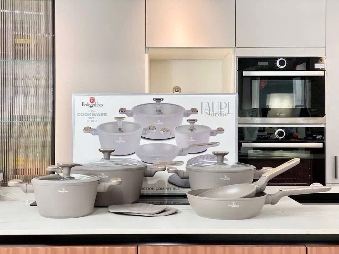 Bộ nồi 10 món Berlinger Haus BH/8343 Hàng chính hãng